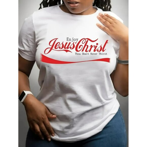 NWT - Jesus Christ Graphic Tee (SKU 1110) - Picture 2 of 4